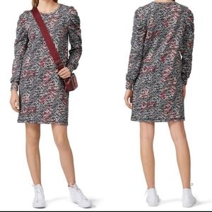 Rebecca Minkoff Janine Floral Puff Sleeve Knit Dress